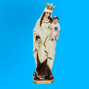 Custom Painted Lifesize Blessed Virgin Mary & Child 65" High Outdoor/Indoor Statue - Bella Statues