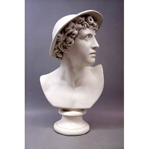 Mercury Bust 23 Outdoor/Indoor Statue - Bella Statues