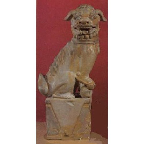 Foo Dog Xing Right 22 Outdoor/Indoor Statue - Bella Statues