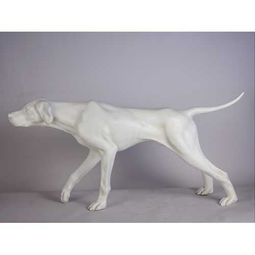 Lifesize Pointer 51 W Outdoor/Indoor Statue - Bella Statues