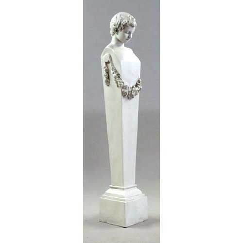 Lifesize Cherub Termini 64 Outdoor/Indoor Statue - Bella Statues