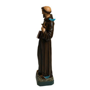 Custom Painted Lifesize Saint Francis 43H Outdoor/Indoor Statue - Bella Statues