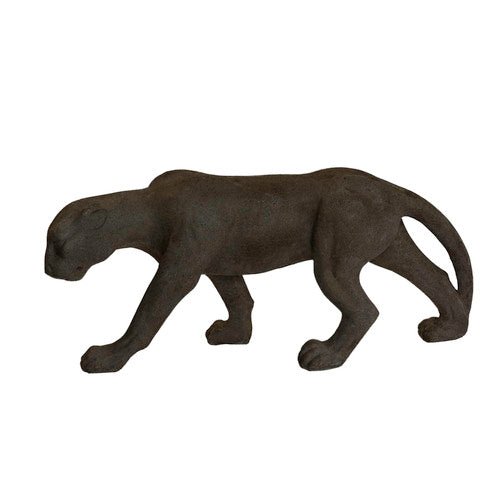 Lifesize Cougar Stalking 24 (Panther) Outdoor/Indoor Statue - Bella Statues