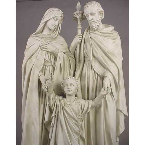 Lifesize Holy Family Oversized 66" H Outdoor/Indoor Statue - Bella Statues