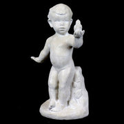 Nature's Child with Bird 21 H Outdoor/Indoor Statue - Bella Statues