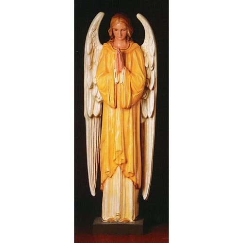 Custom Painted Lifesize St. Gabriel Archangel of Insti Outdoor/Indoor Statue - Bella Statues