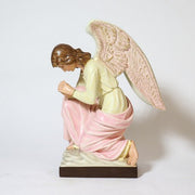 Custom Painted Kneeling Angel Praying Outdoor/Indoor Statue - Bella Statues