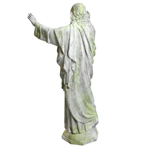 Lifesize Jesus Sacred Heart Blessing 60 Outdoor/Indoor Statue - Bella Statues
