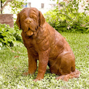 St. Bernard Dog 24 Outdoor/Indoor Statue - Bella Statues