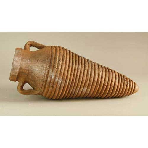 Handle Ribbed Urn 25 Outdoor/Indoor Statue - Bella Statues