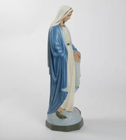Custom Painted Mary - 36 H Outdoor/Indoor Statue - Bella Statues
