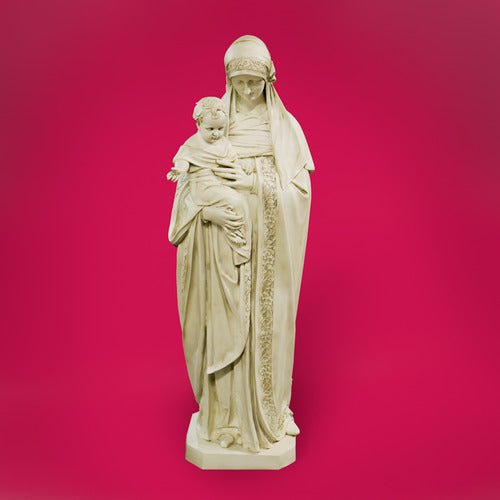 Lifesize MARY & CHILD 5' Outdoor/Indoor Statue - Bella Statues