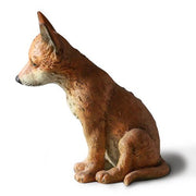 Custom Painted Baby Fox Outdoor/Indoor Statue - Bella Statues