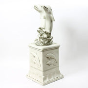 Dolphin Square Pedestal 20 Outdoor/Indoor Statue - Bella Statues