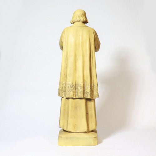 Lifesize Saint John Vianney 50"H Outdoor/Indoor Statue - Bella Statues