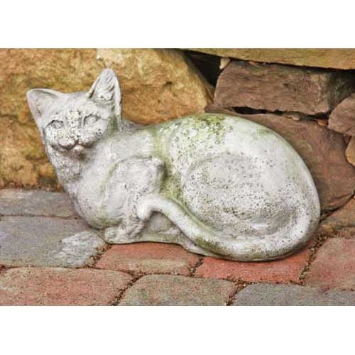 House Cat 8 (Long Down Tail) Outdoor/Indoor Statue - Bella Statues