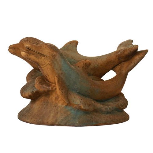 Dolphins Swimming Outdoor/Indoor Statue - Bella Statues