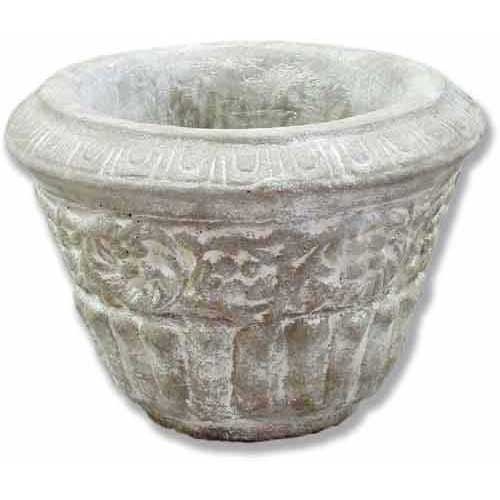 Aged Urn Round 12 Outdoor/Indoor Statue - Bella Statues