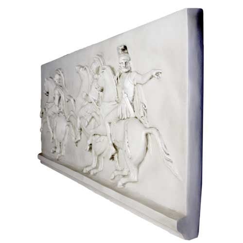 Lifesize Alexander's Horsemen Frieze Outdoor/Indoor Statue - Bella Statues