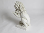 Lion Left Paw Up Outdoor/Indoor Statue - Bella Statues