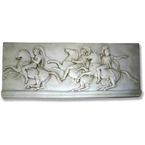 Lifesize Alexander's Horsemen Frieze Outdoor/Indoor Statue - Bella Statues