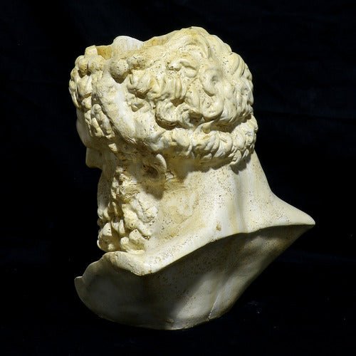 Hercules Bust Planter Outdoor/Indoor Statue - Bella Statues