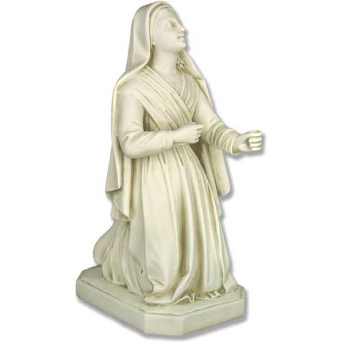 Saint Bernadette 26"H Outdoor/Indoor Statue - Bella Statues