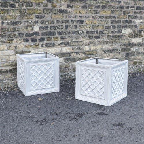 20 Lattice Box 19 H (R) Outdoor/Indoor Statue - Bella Statues