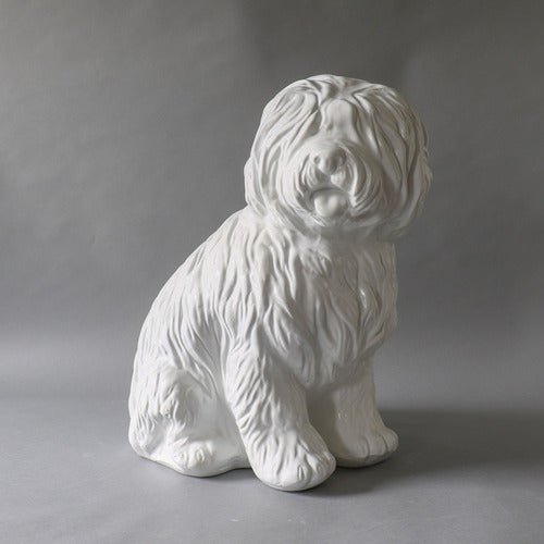 Old English Sheep Dog Outdoor/Indoor Statue - Bella Statues