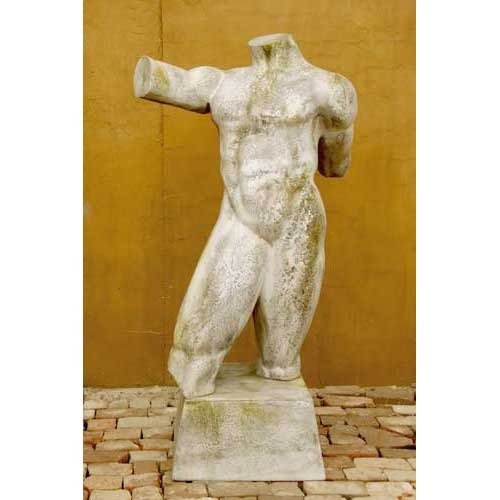 Lifesize Male Remnant Nude Form 69 H Outdoor/Indoor Statue - Bella Statues