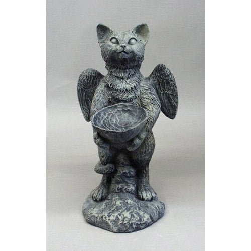 Sebastian Cat Angel 21 Outdoor/Indoor Statue - Bella Statues