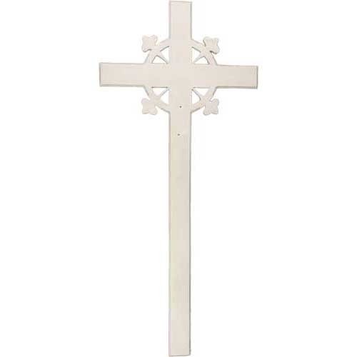 Lifesize Cross & Gingerbread Wall 58 Outdoor/Indoor Statue - Bella Statues
