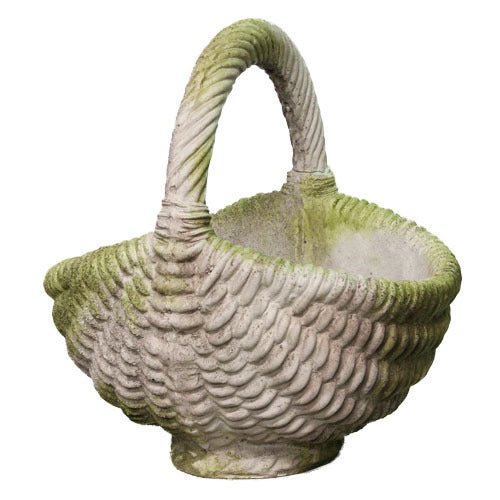 Flower Picking Basket Outdoor/Indoor Statue - Bella Statues