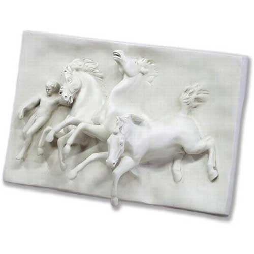 Horses Of Anahita Small 19 Outdoor/Indoor Statue - Bella Statues