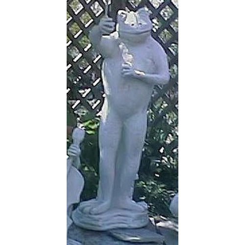 Frog Jazz Conductor 26 Outdoor/Indoor Statue - Bella Statues