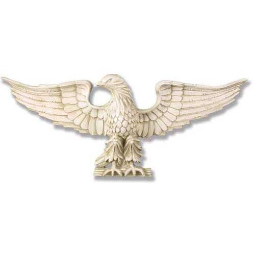 Lifesize War Eagle 39 W Outdoor/Indoor Statue - Bella Statues