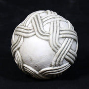 Stone Rope Sphere 4 Outdoor/Indoor Statue - Bella Statues