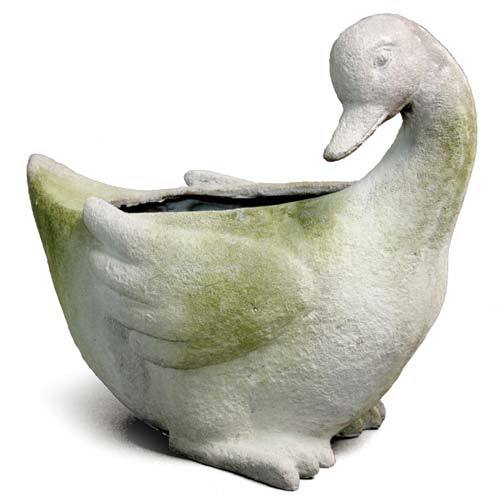 Duck Planter Outdoor/Indoor Statue - Bella Statues