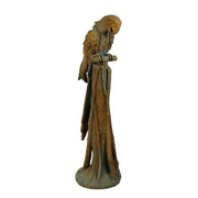 Lifesize Maccau On Perch 52 Outdoor/Indoor Statue - Bella Statues