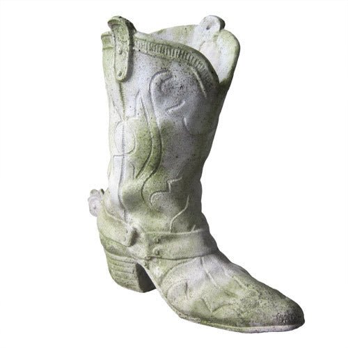 Cowboy Boot Small 9"H Outdoor/Indoor Statue - Bella Statues