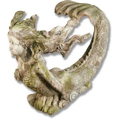 Lifesize Mermaid Life Size (Long) 31 Outdoor/Indoor Statue - Bella Statues