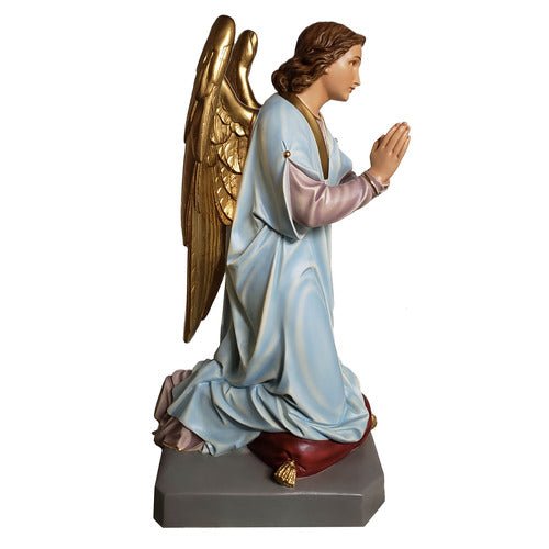Custom Painted Lifesize Shrine Praying Angel 39 Outdoor/Indoor Statue - Bella Statues
