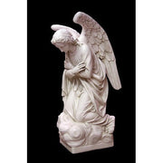 Lifesize Praying Angel (cros Outdoor/Indoor Statue - Bella Statues