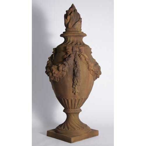 Lifesize Empire Flame Finial 48 Outdoor/Indoor Statue - Bella Statues