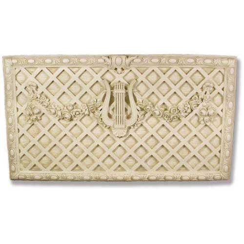 Lifesize Harpo Trellis Plaque Outdoor/Indoor Statue - Bella Statues