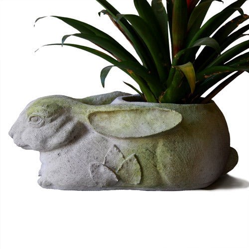 Rabbit Planter Outdoor/Indoor Statue - Bella Statues