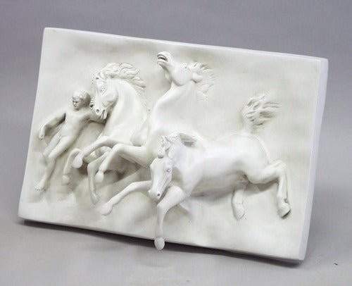 Horses Of Anahita Small 19 Outdoor/Indoor Statue - Bella Statues