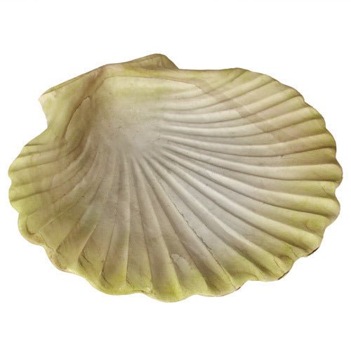 Big Scallop Shell Outdoor/Indoor Statue - Bella Statues