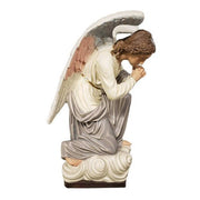 Lifesize Custom Painted Praying Angel Outdoor/Indoor Statue - Bella Statues