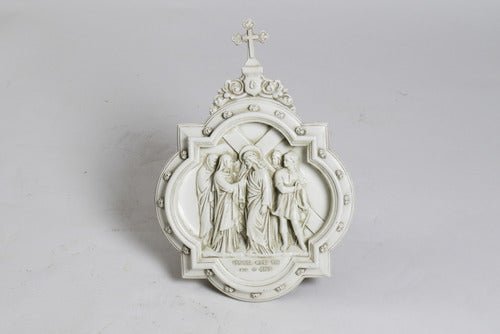 Chapel Wall Plaque Station 6 Outdoor/Indoor Statue - Bella Statues